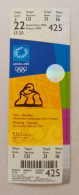 Athens 2004 Olympic Games -  Wrestling Freestyle Unused Ticket, Code: 425 - Apparel, Souvenirs & Other