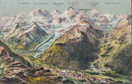 Pontresina Und Bernina Gruppe, BM: Zum: 103, Mi: 97, ° PONTRESINA 9.VII.08 - Pontresina