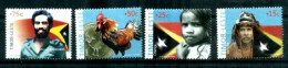 (08) Timor  2005  National Symbols / Rare / Scarce  ** / Mnh  Michel 377-380 - Timor