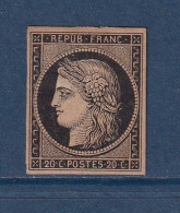 France - YT N° 3 * - Neuf Avec Charnière - Chamoisé - Cérès - 1849 - 1849-1850 Cérès