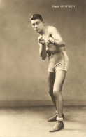 Boxe * Carte Photo * Le Boxeur " Paul FRITSCH " * Boxer Sport Sports - Boxsport