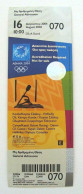 Athens 2004 Olympic Games -  Canoe/kayak Slalom - Demo Unused Ticket, Code: 070 - Kleding, Souvenirs & Andere