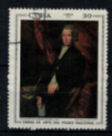 Cuba - "Oeuvres D'art Du Musée National : "Sir William Pitt" De Gainsborough" - Oblitéré N° 1525 De 1971 - Usados