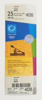 Athens 2004 Olympic Games -  Canoe Kayak Flatwater Racing Unused Ticket, Code: 40B - Apparel, Souvenirs & Other