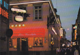 Allemagne--DUESSELDORF --la Nuit --1972-- Altstadt  .( Animée ) ...timbre... Cachet - Düsseldorf