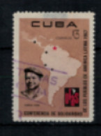 Cuba - "Conférence De Solidarité Des Peuples D'Amérique Latine : Luis Lima" - Oblitéré N° 1132 De 1967 - Gebraucht