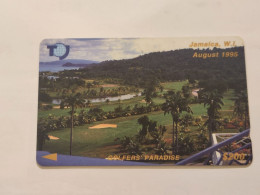 JAMAICA-(19JAMB-JAM-19B)-Golfers Paradise-(24)-(19JAMB128365)-(J$200)-used Card+1card Prepiad - Jamaica