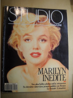 MAGAZINE STUDIO  MARILYN MONROE INEDITE N°52 - Juillet /aout 1991  Photographie MILTON GREENE 130 Pages - Cinéma
