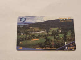 JAMAICA-(19JAMB-JAM-19B)-Golfers Paradise-(26)-(19JAMB144333)-(J$200)-used Card+1card Prepiad - Giamaica