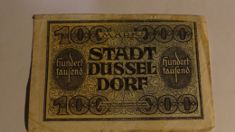 Russe - ALLEMAGNE . BILLET DE 100 000 MARK 1922 DUSSELDORF - Autres - Europe