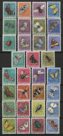 SUISSE Thématique PAPILLONS BUTTERFLIES 31 Timbres PRO JUVENTUTE Cote 73,25 € Voir Détail - Unused Stamps
