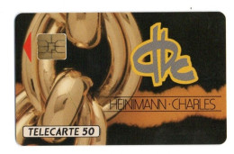 FRANCE D472 HEINIMANN CHARLES 50U 1000 Ex Date12/90 NEUVE - Ad Uso Privato