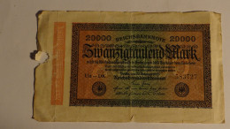 Russe - ALLEMAGNE . BILLET DE 20 000 MARK 1923 Berlin - Autres - Europe