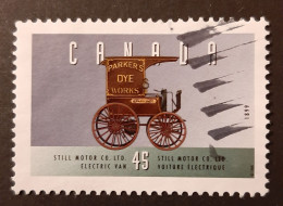 Canada 1996  USED  Sc1604a    45c  Historic Vehicles, Still Electric Van - Used Stamps