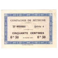 62400 - BETHUNE - 50 CENTIMES 15.01.1917 - NEUF - Ohne Zuordnung