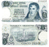 Argentina / 5 Pesos / 1974 / P-294(a) / UNC - Argentina
