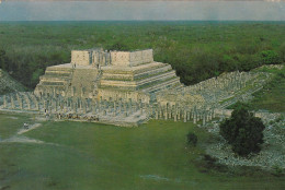 CARTOLINA  CHICHEN ITZA,YUCATAN,MESSICO-VIAGGIATA 1989 - Mexique