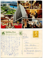 Hong Kong 1979 Postcard Holiday Inn Hotel; 70c. QEII Stamp; Kowloon Postmark - Chine (Hong Kong)
