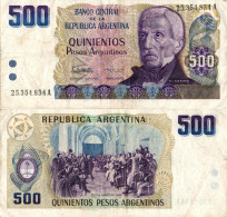 Argentina / 500 Pesos / 1984 / P-316(a) / VF - Argentina