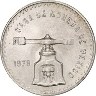 Mexique, Onza, 1979, Mexico City, Argent, SUP+, KM:M49b.4 - Mexico