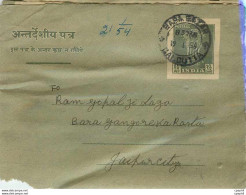 Cover Aerogramme Lettre Aerogramme Inde - Aerogramas