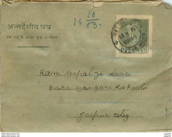 Cover Aerogramme Lettre Aerogramme Inde - Aerogramas