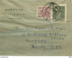 Cover Aerogramme Lettre Aerogramme Inde - Aerogrammi