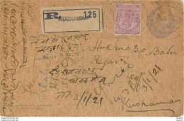 Inde India Cover Card  Postal Stationary - Autres & Non Classés