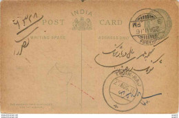 Inde India Cover Card  Postal Stationary - Other & Unclassified