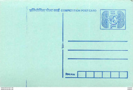 Inde India Entier Postal Stationary Tigre - Briefe U. Dokumente