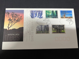 25-1-2024 (2 X 19) Australia FDC  - Native Trees - FDC