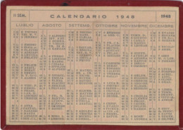 Calendarietto -  Anno 1948 - Petit Format : 1941-60