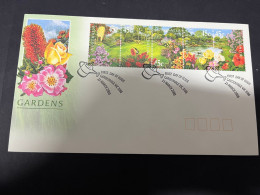 25-1-2024 (2 X 19) Australia FDC  - Gardens - FDC