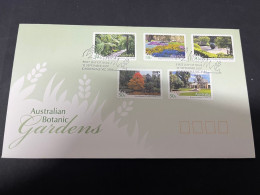 25-1-2024 (2 X 19) Australia FDC  - Botanic Gardens - FDC