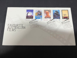 25-1-2024 (2 X 19) Australia FDC  - Favourite Films - FDC