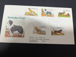 25-1-2024 (2 X 19) Australia FDC  - Dohs )Rundle Stree S.A P/m) - FDC