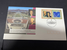 25-1-2024 (2 X 19) Australia FDC  - Women In Federal Parliament - FDC