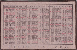 Calendarietto - Ardio Italia - Anno 1947 - Petit Format : 1941-60