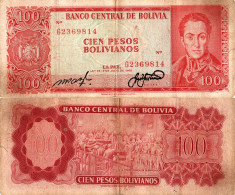 Bolivia / 100 Bolivianos / 1962 / P-163(a) / VF - Bolivien