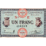 71 - MACON - 1 FRANC 1920 - CHAMBRE DE COMMERCE - Zonder Classificatie