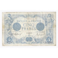 FAY 02/43 - 5 FRANCS BLEU - 13/09/1916 - TAUREAU - TRES TRES BEAU - PICK 70 - Non Classificati