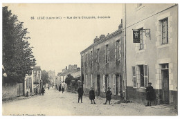 CPA 44 LEGE Rue De La Chaussée, Descente - Legé