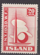 Iceland Island Ijsland 1939 Mi#204 Mint Hinged - Nuevos