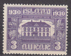 Iceland Island Ijsland 1930 Mi#125 Mint Hinged - Unused Stamps