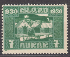 Iceland Island Ijsland 1930 Mi#127 Mint Hinged - Ungebraucht