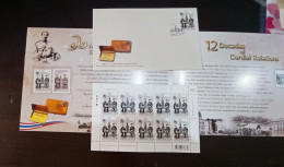 Thailand Russia Stamp 2017 120th Ann Diplomatic Relations Thai - Russia (Special Pack) - Thaïlande