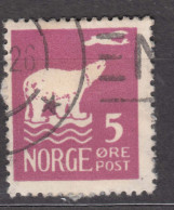 Norway 1925 Polar Bear Mi#111 Used - Oblitérés