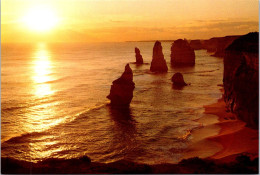 25-1-2024 (2 X 20) Australia (2 Pre-pai Maxicard) - VICTORIA - VIC - Sunset Over The Ocean - Other & Unclassified