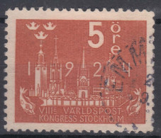 Sweden 1924 King Gustaw Mi#144 Used - Used Stamps