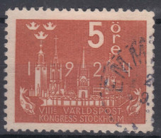 Sweden 1924 King Gustaw Mi#144 Used - Usati